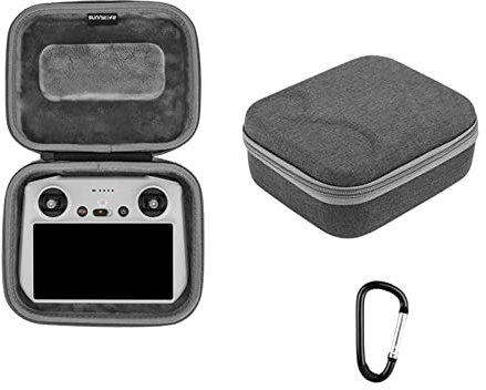 Mini 3 Pro Hülle, harte wasserdichte tragbare Schutzhülle mit Griff Schultertasche für DJI Mini 3 Pro Drohnenhülle Zubehör (Fernbedienungstasche mit Bildschirm)