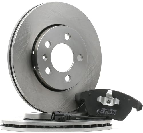 STARK Bremsen Set Vorne 256mm Bremsscheiben und Beläge Komplett Kompatibel mit VW Golf 4 Schrägheck 1J1 Polo Schrägheck 6R1, 6C1, AUDI A3 Schrägheck 8L1, SKODA Fabia II Schrägheck 542, SEAT