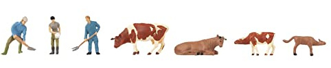 Faller 151634 Farmers and Cows