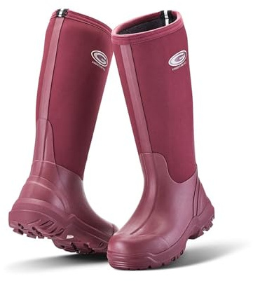 Grubs Frostline 5.0 Womens Wellies Tawny Red 4 UK