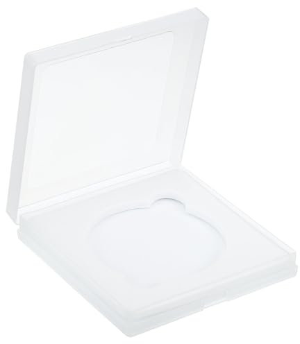 PATIKIL 72mm Lens Filter Case, 1pcs Camera Filter Case Portable Lens Filter Box Water Resistant Dustproof Plastic for Photography Filter Storage