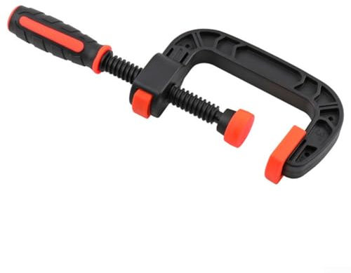 G-Typ-Klemme, Kunststoff-G-Klemme, C-Spannvorrichtung, Schnellspanner für Heimwerker, Tischlerei, Gadgets, Holzbearbeitungswerkzeuge (5,1 cm)