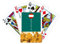 no/no Österreichische Flagge Wien Gold Poker Spielkarte Klassisches Spiel