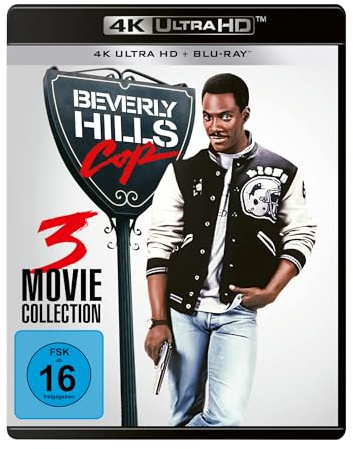 Beverly Hills Cop 3-Movie Collection [3 4K Ultra HDs] + [3 Blu-rays]