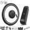 Voilamart Electric Bike Conversion Kit 26 Rear/Front Wheel 48V 1000W Ebike Conversion Kit Cycling Hub Motor with Intelligent Controller for Road Bike (1000W Front Wheel with Battery, 26inch)