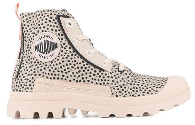 Palladium Femme Pampa Underlayer Bottine, Sand Leopard, 41 EU