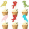 Blumomon 25 Stück Papagei Happy Birthday Cupcake Toppers Papagei Cupcake Dekoration Papagei Kuchen Dekorationen Vogel Thema Baby Dusche Kinder Jungen Mädchen Geburtstag Party Supplies