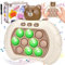 Pop It Elettronico, Gioco Quick Push Bubble Game A Spinta Pop it Elettrico Fidget Toys, Giocattolo Antistress, Bubble Game, Fidget Popit Puzzle Game Regalo Per Bambini E Adulti