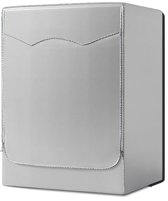 Front Loading Washer and Dryer Cover - Protect Your Appliances with Washing Machine Cover, Tumble Dryer Cover for 6—6.5kg F