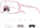 SCVCN Fahrradbrille Selbsttönend für Herren Damen photochrome Sport Sonnenbrille Klar Rennrad Brille TR90 Rahmen Schnelle Radfahren MTB Radbrille mit UV400 Schutz Sportbrille für Laufen Fahren