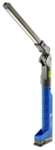 HÖGERT TECHNIK Werkstattlampe 200 lm, UV-Licht-Modus, 3 Beleuchtungsmodi, stufenlos dimmbar, Magnet, Haken, Klemme, USB-C, wiederaufladbar, 2,5 Std. Laufzeit, 650 mAh Akku