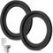 2 PCS RV Toilet Cistern Seal, Black Rubber Toilet Flush Seal Kit, Replacement Standard Flush Valve Seal for Leaking Toilet Repair