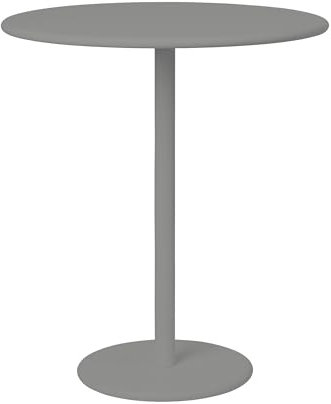 Blomus Beistelltisch -Stay- | Gartentisch aus Aluminium | Farbe Granite Gray | Ø 40 x 45H cm | Outdoor Tisch mit sanft abgerundeten Kanten