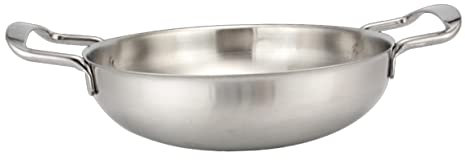 Alipis Petite Marmite Petits Pots Pour Cuisiner Poêle à Frire Thermomètre Friteuse Merveille Plat à Four Avec Couvercle Friteuse Électrique Trousse Mini-poêles à Paella Poêle à or Silver