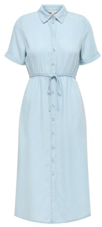 ONLY Female Hemdblusenkleid ONLCHARIS Langes Kleid | Shirt dress