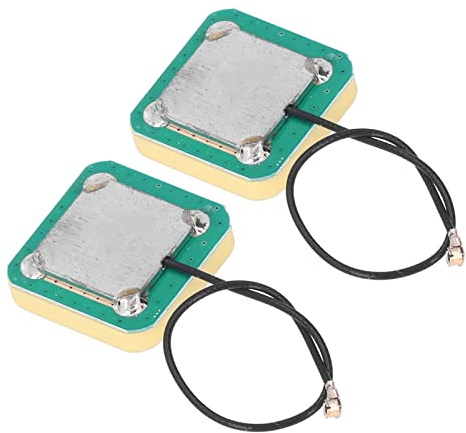 GPS Antennenverstärker, 28 dB, Keramik, 2 Stück, Kfz | Keramikkabel, Fahrzeugnavigation, Kompatibel mit Auto Bus DVD Geräten, für 4S Werkstätten und Nachrüstsätze