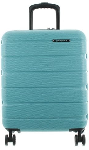 Franky Spinner Handgepäck Hartschalenkoffer mit TSA-Schloss Aqua
