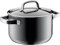 WMF 0514385290 Pentola per Carne 20 cm Platinum, Acciaio Inox 18/8, Grigio