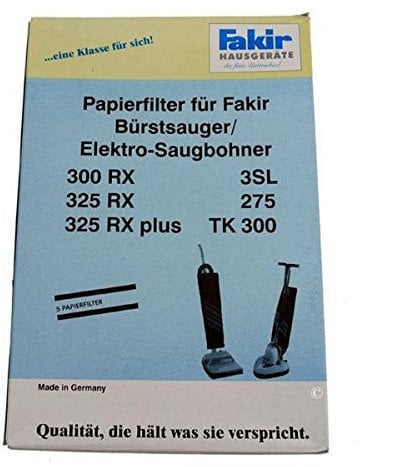 Juego de 5 bolsas 3SL – Enceradora – Fakir