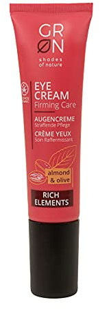G R N shades of nature - Shades of Nature Rich Elements Eye Cream Almond & Olive