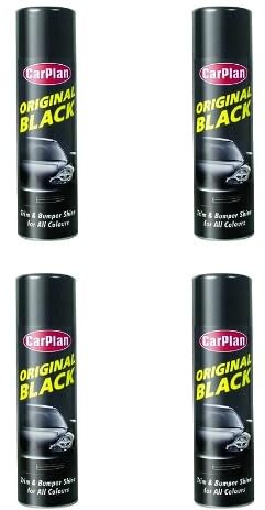 CarPlan OBS500 Original Black Trim And Bumper Shine Clean 500ml x 4