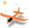 Highttoy Foam Airplane Toys for Kids, Hand Launched Glider Plane for 3-12 Year Old Boys Girls, Outdoor Flying Aircraft Glider Toys Gifts for Kids, Orange