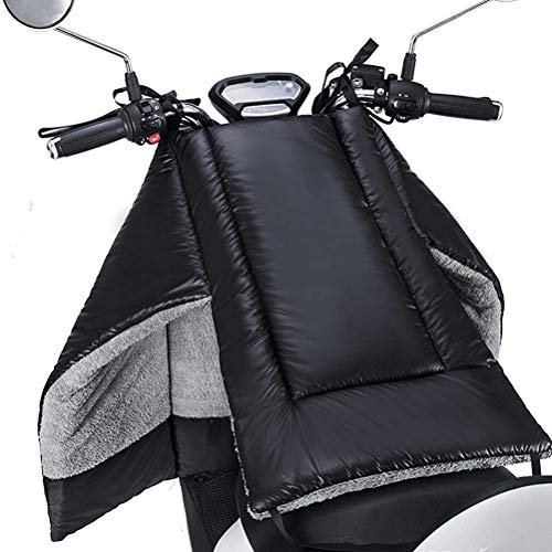 Beinschutz Roller Winter, Motorrad Beinschutz Roller, Wasserdicht Winddicht Beinschutzdecke Beinabdeckung Universal, PU Verdickt Warmer Beinschutz Roller-Elektroautos