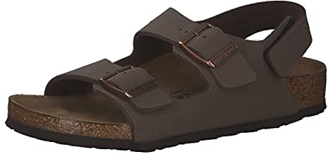 Birkenstock Jungen Milano HL Sandale, mokka, 32 EU Étroit