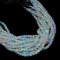 Jaipur Gems Mart Natürlicher AAA + äthiopischer Welo Opal Feuer Edelstein 5mm runde Glatte Perlen | 8inch Strand | Äthiopischer Opal Halbedelstein Welo Opal Perlen