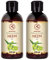 Aceite de Neem 2x250ml - Melia Azadirachta - Aceite portador de Neem - Prensado en Frío - Puro y Natural - non-Refinado - Cuidados Intensivos para Rostro, Cuerpo, Cabello, Plantas, Jardin