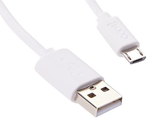 Cable USB Compatible COOL Universal (Micro-Usb) 1.2 Metros Blanco 2.4 Amp