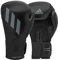 adidas Herren Tilt 150 Boxhandschuhe, Schwarz/Grau, 8 oz EU