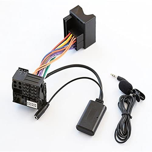 ENJOY-UNIQUE Bluetooth Aux Receiver Audio Adapter Musik Kabel Modul mit Mikrofon Freisprecheinrichtung kompatibel mit Volkswagen Skoda RCD210 RCD310 RCD510 RNS510 Autoradio