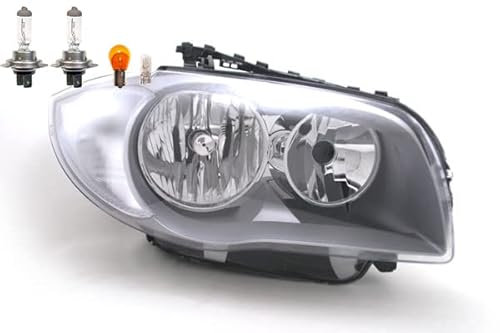 Johns, Scheinwerfer passend für BMW 1er E81/E82/E87/E88 03/07-02/09 rechts + Leuchtmit.