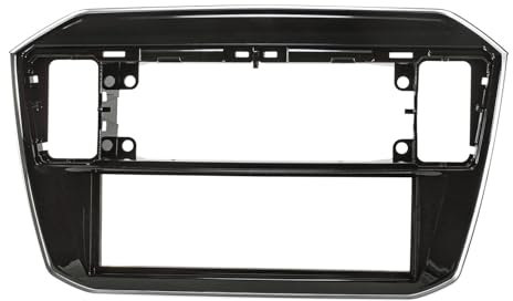 tomzz Audio 2457-040-2 Radioblende kompatibel mit VW UP ab 2017 Seat MII Skoda City Go ab 2020 Piano schwarz