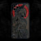 Cool Gladiator Phone Case with 3D Embossed Compatible for iPhone 11 Pro Max Clear Frosted Trendy Phone Case