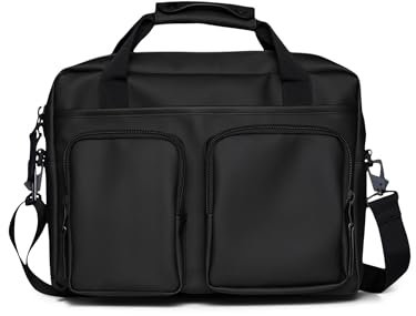 RAINS BORSA TEXEL TECH BAG W3 BLACK ART. 14250
