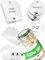 LAEVU Vorratsetiketten selbstklebend | 520 Stück | XXL Stickers Set für Vorratsdosen | Aufkleber Rund Minimalistisch & Wasserfest | Etiketten Küche | Weiß