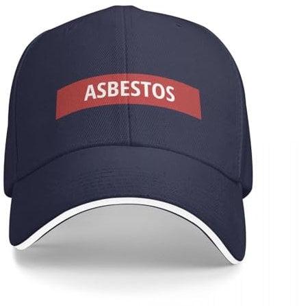 Basecap Asbest (enthält Asbest) Baseballkappe Trucker Hüte Sonnenkappe Rugby Hip Hop Frauen Mützen Herren