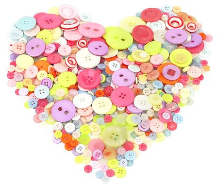 RISVOWO Knöpfe, 660 Stück Knöpfe Bunt, Bastel Buttons, Personalisierte Farb Buttons, Kunstharz-Bastel Knöpfe Kinder, Bunte Knöpfe von Kindern, Nähen, Basteln, DIY-Projekte