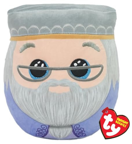 TY Dumbledore - Harry Potter 10 Squishy Beanie | Soft Plush Toy for Kids | Collectible Cuddly Teddy Baby Stuffed Plushies