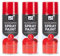 DIOXSTAR Multi-Purpose Spray Paint, Red Gloss Finish, Fast Drying, Non-Cracking, Suitable for Wood, Plastic and Metal, Indoor and Outdoor Use, Easy to Use, 400ml (3 PCS)