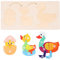ifundom 1 Satz Puzzle kindergeburtstags mitgebsel Toys holzpuzzel Educational Toys holzsteckpuzzel holzrätsel Zahlenrätsel Rätsel zum frühen Lernen hölzern
