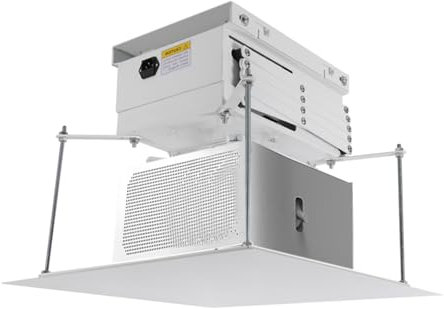 Electric Lift Projector Support de projecteur motorisé électrique Lifter Télécommande Ascenseur de Plafond avec Joint à cardan Support de projecteur Pliable Support de Plafond caché pour projecteur
