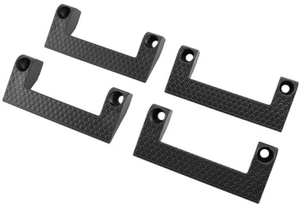 4Pcs Tape Measure Holder Electric Storage Rack Abs Electrico Tool Electronic Case Storage for Garage, Hooks (Black)