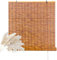 Bambusrollo für Fenster, Sichtschutz Bambus Rollo 50x100 90x120 70x180 140x200 160x250 180x300cm, Wetterfest Bambus Jalousien für Aussenbereich Fenster Terrasse Balkon Küche
