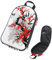 Eslifey Camping Cooking Utensils Organizer Travel Bag, Red Plum Blossom Butterfly Art Painting Portable Storage Bag for BBQ Camp Cookware Kitchen Kit