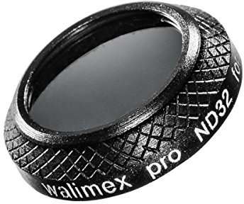 Walimex Pro Drohnenfilter DJI Mavic Pro ND32 22 mm (inklusiv Schutzhülle) schwarz, 21480