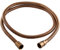 PaulGurkes Brauseschlauch Drehkonus 150cm Duschschlauch roségold Metall 1,5m