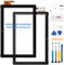 SRJTEK per Asus ZenPad 10 Z300M P00C Touch Screen Digitizer Vetro di ricambio, NO LCD (nero)